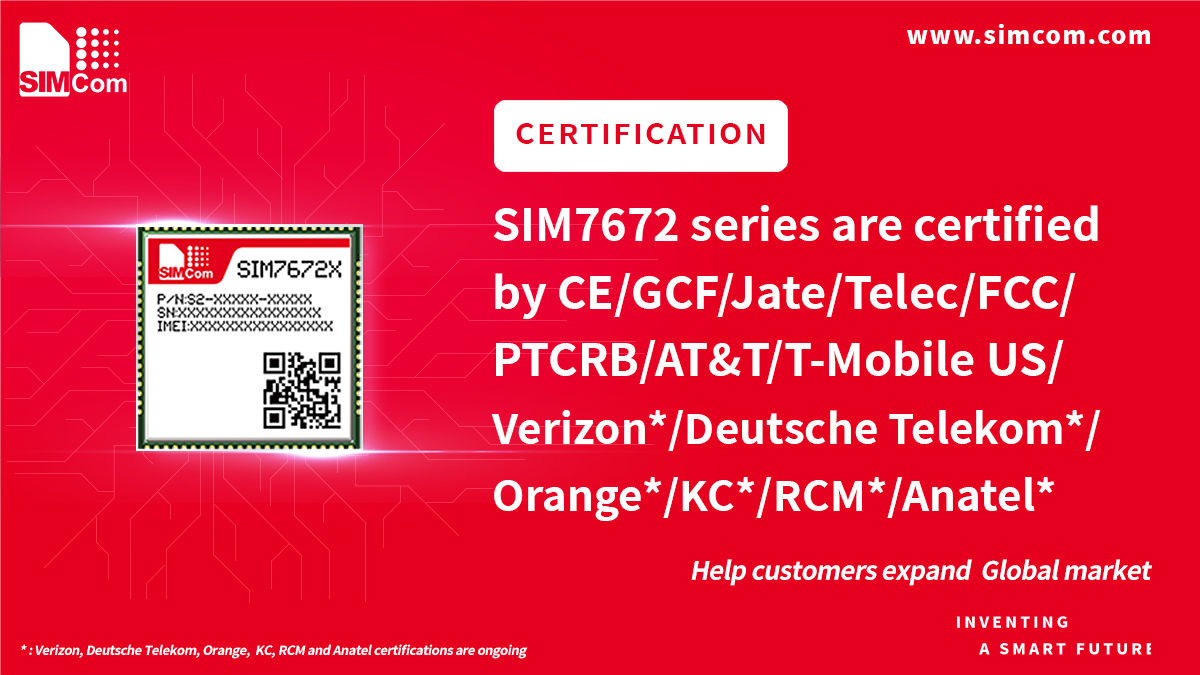 The SIM7672 Series: Driving Overseas Market Success with Key Certifications